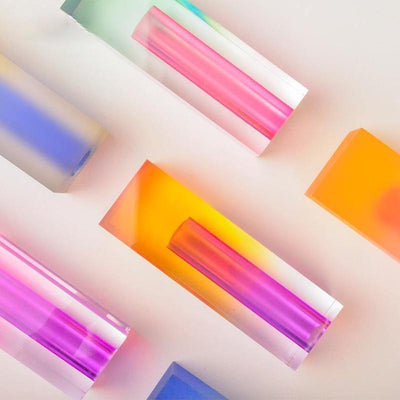 Contemporary Prism Acrylic Vase - Lily & Eden