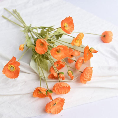 Faux Red Flowers - Lily & Eden