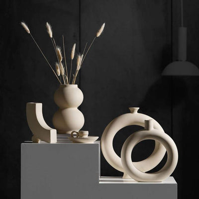Hygge Contemporary Ceramic Vase - Lily & Eden