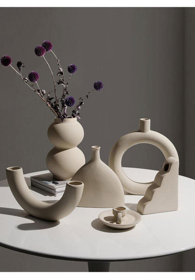 Hygge Contemporary Ceramic Vase - Lily & Eden
