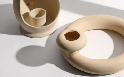 Hygge Contemporary Ceramic Vase - Lily & Eden
