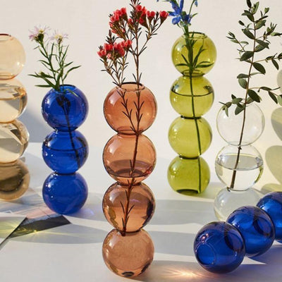 Crystal Glass Bubble Container - Lily & Eden