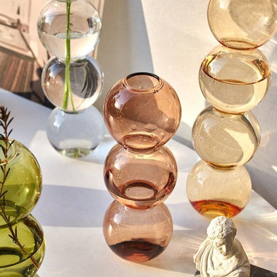 Crystal Glass Bubble Container - Lily & Eden