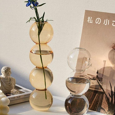 Crystal Glass Bubble Container - Lily & Eden