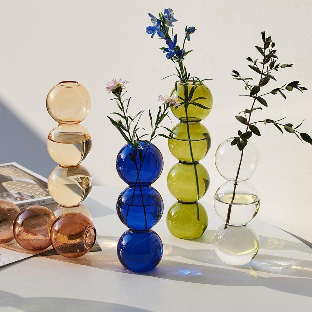 Crystal Glass Bubble Container - Lily & Eden