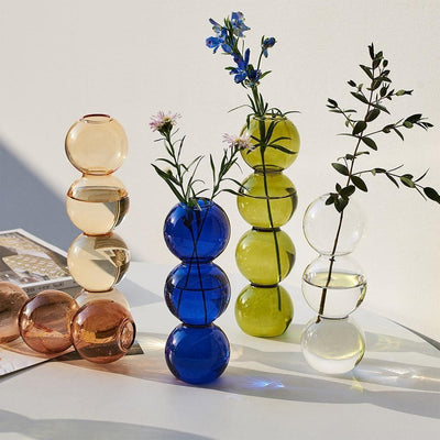 Crystal Glass Bubble Container - Lily & Eden