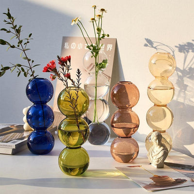 Crystal Glass Bubble Container - Lily & Eden