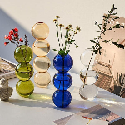 Crystal Glass Bubble Container - Lily & Eden