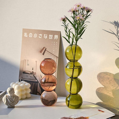 Crystal Glass Bubble Container - Lily & Eden