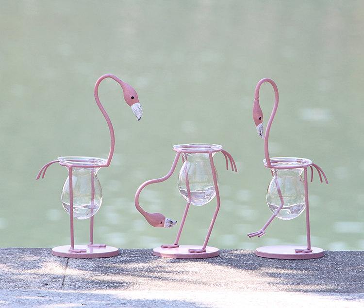 Tropical Flamingo Growth Vessel - Lily & Eden