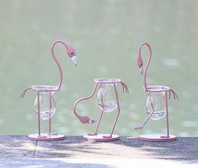 Tropical Flamingo Growth Vessel - Lily & Eden