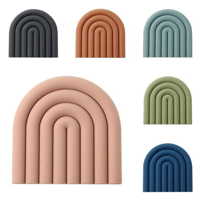 Colorful Silicone Coasters - Lily & Eden