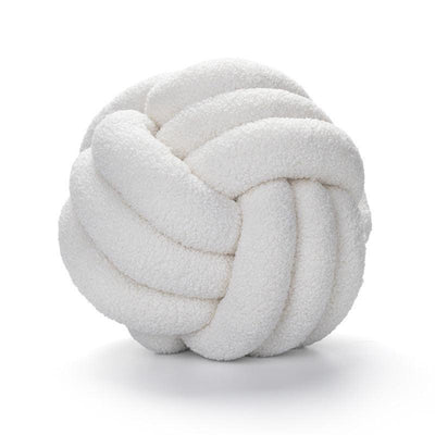Triple Twist Cotton Fleece Cushion - Lily & Eden