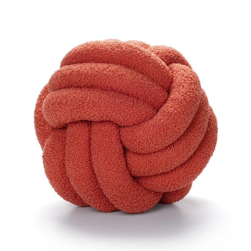 Triple Twist Cotton Fleece Cushion - Lily & Eden