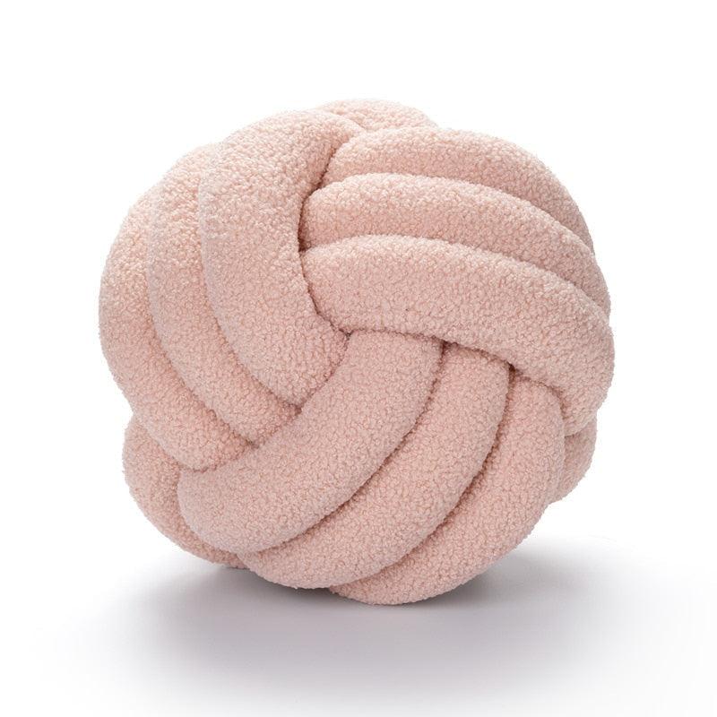 Triple Twist Cotton Fleece Cushion - Lily & Eden