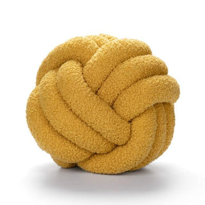 Triple Twist Cotton Fleece Cushion - Lily & Eden