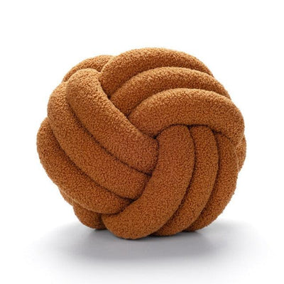 Triple Twist Cotton Fleece Cushion - Lily & Eden