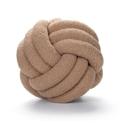 Triple Twist Cotton Fleece Cushion - Lily & Eden