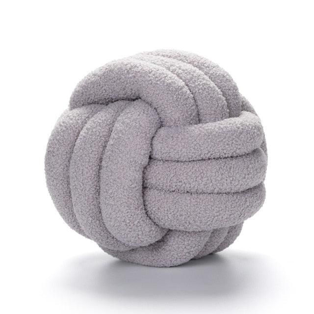 Triple Twist Cotton Fleece Cushion - Lily & Eden