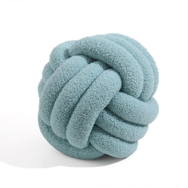 Triple Twist Cotton Fleece Cushion - Lily & Eden