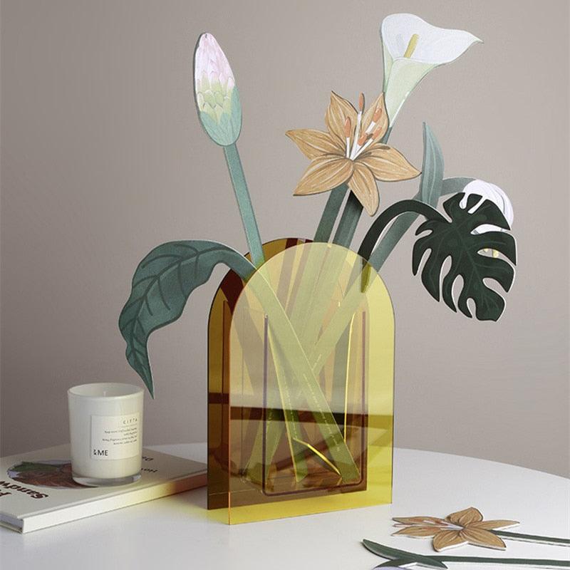 Exotic Paper Flower Arrangement - Lily & Eden
