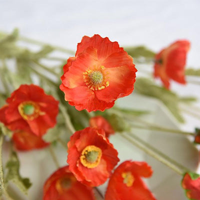 Faux Red Flowers - Lily & Eden