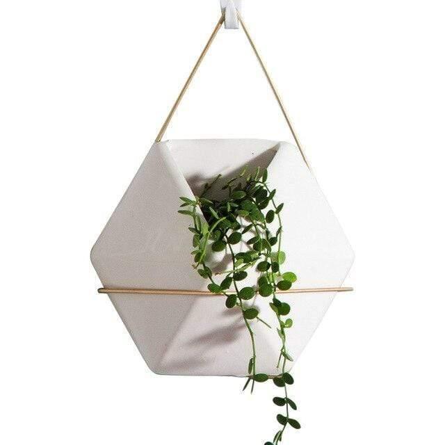 Hanging Geometric Terrarium - Lily & Eden