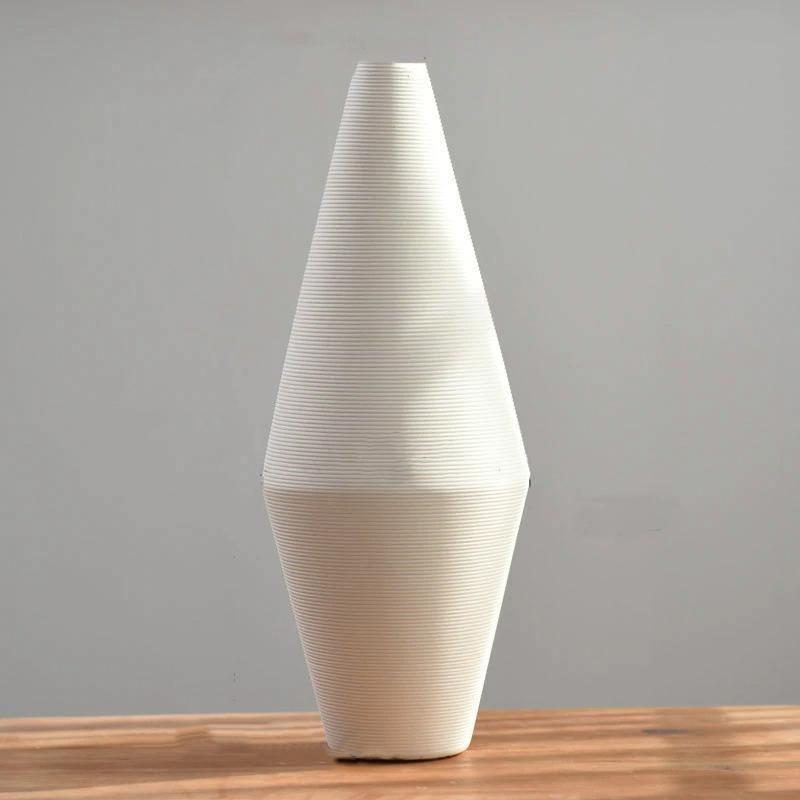 Simplicity in White Vase Cylinder | Lily & Eden