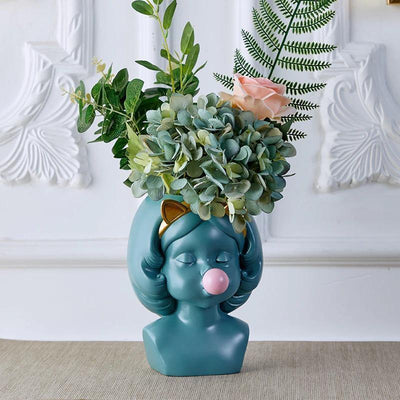 Bubbly Babe Bust Planter Vase - Lily & Eden