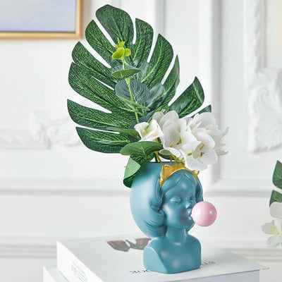Bubbly Babe Bust Planter Vase - Lily & Eden